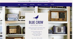 Desktop Screenshot of bluecrowantiquemall.com